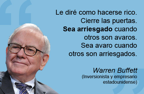 como conseguir dinero - Warren Buffett