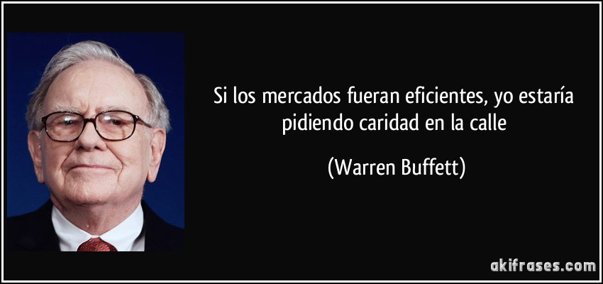 Frase Warren Buffett