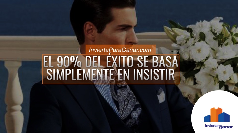 insistir perseverancia