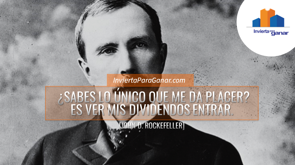 Frase de Motivación y Desarrollo Personal de John D. Rockefeller, para el  éxito y la felicidad, en el sitio web del Elefante Azul de Avilés