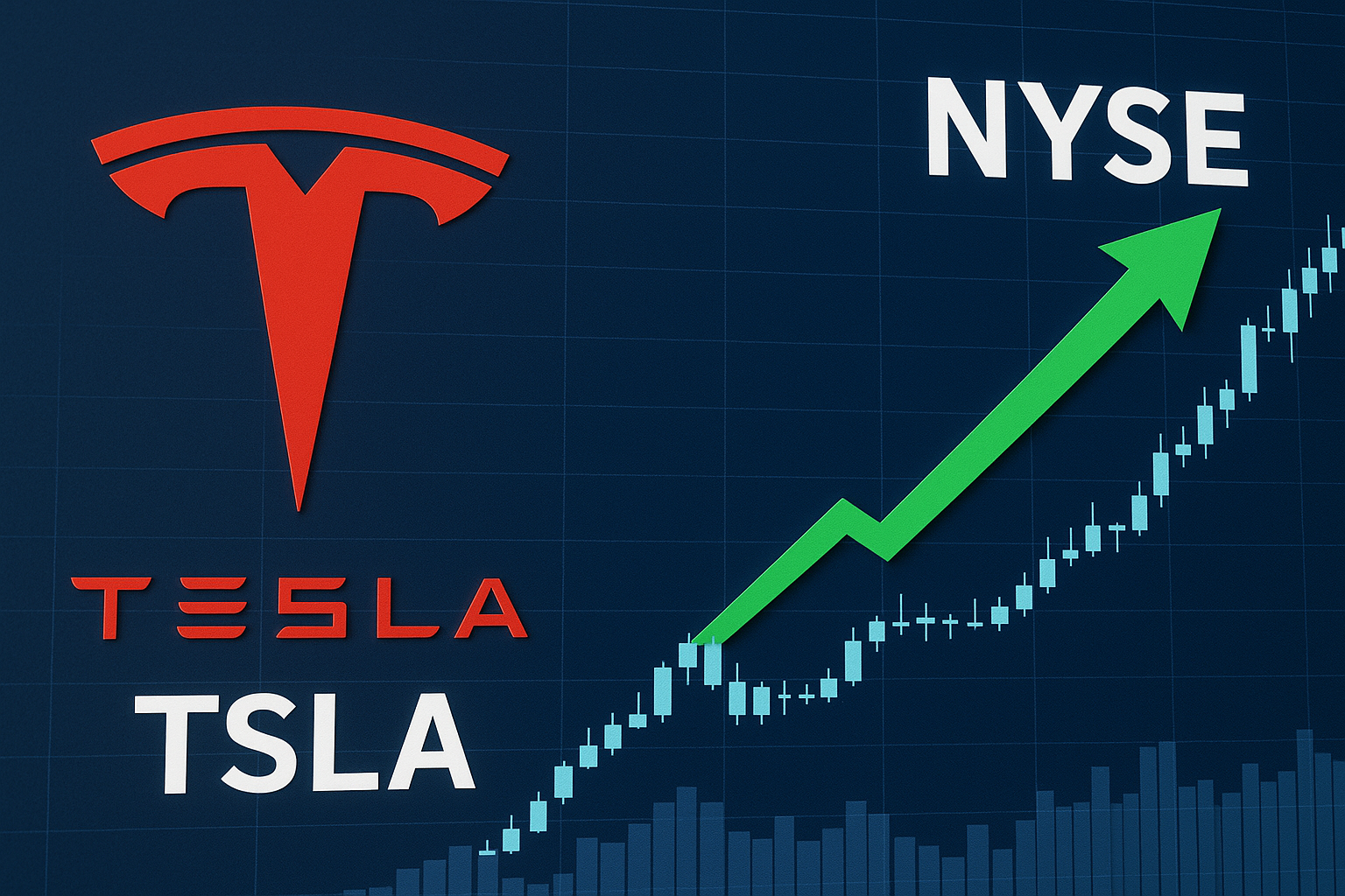 tesla se dispara en la bolsa