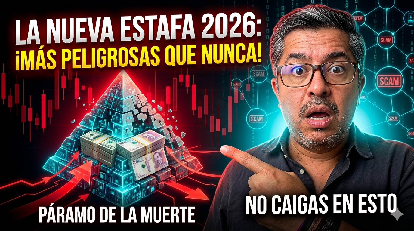 la nueva estafa del 2026 piramides